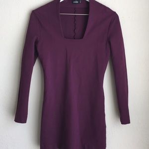 Kate Spade Saturday Purple Stretchy Dress